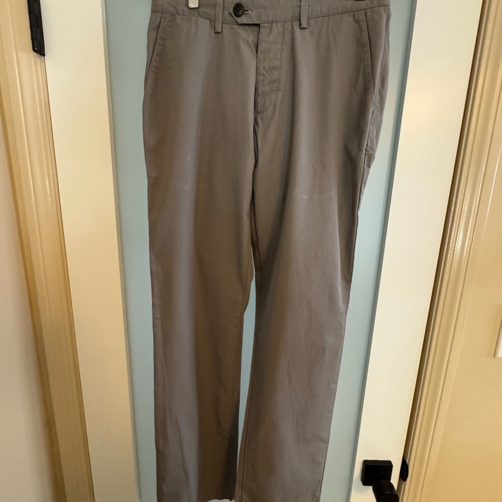 Men's Club Monaco Gray Pants (30/32 Kennedy fit)